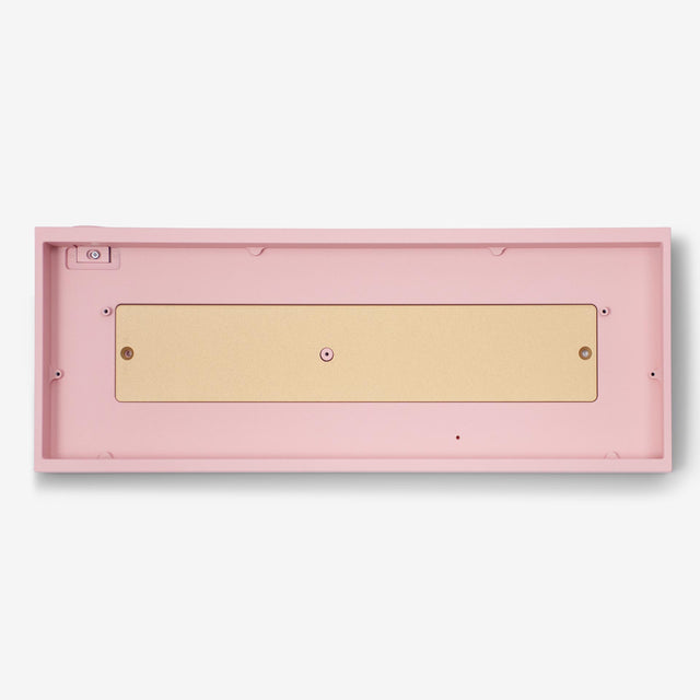 KBDfans E-Pink Tofu60 Redux Mechanical Keyboard Case Brass