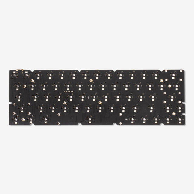 front view of 60% mechanical keyboard pcb