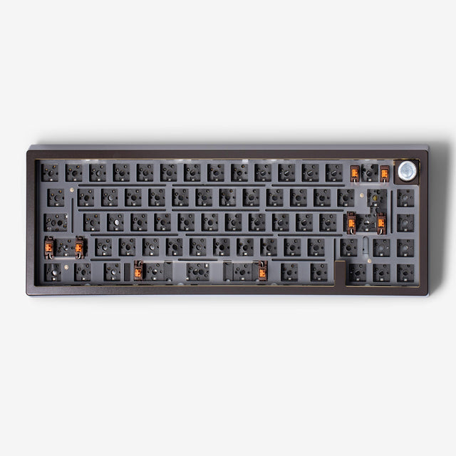 Melatrix Cafe Brown Zoom65 Mechanical Keyboard
