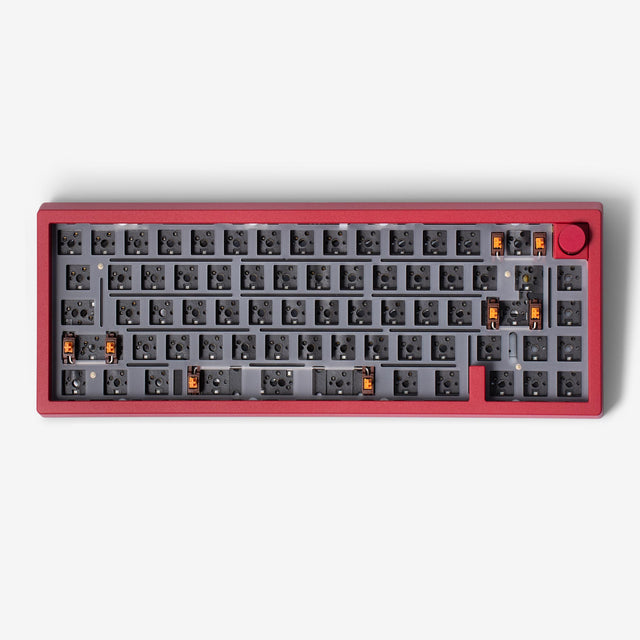Melatrix Scarlet Red Zoom65 Mechanical Keyboard