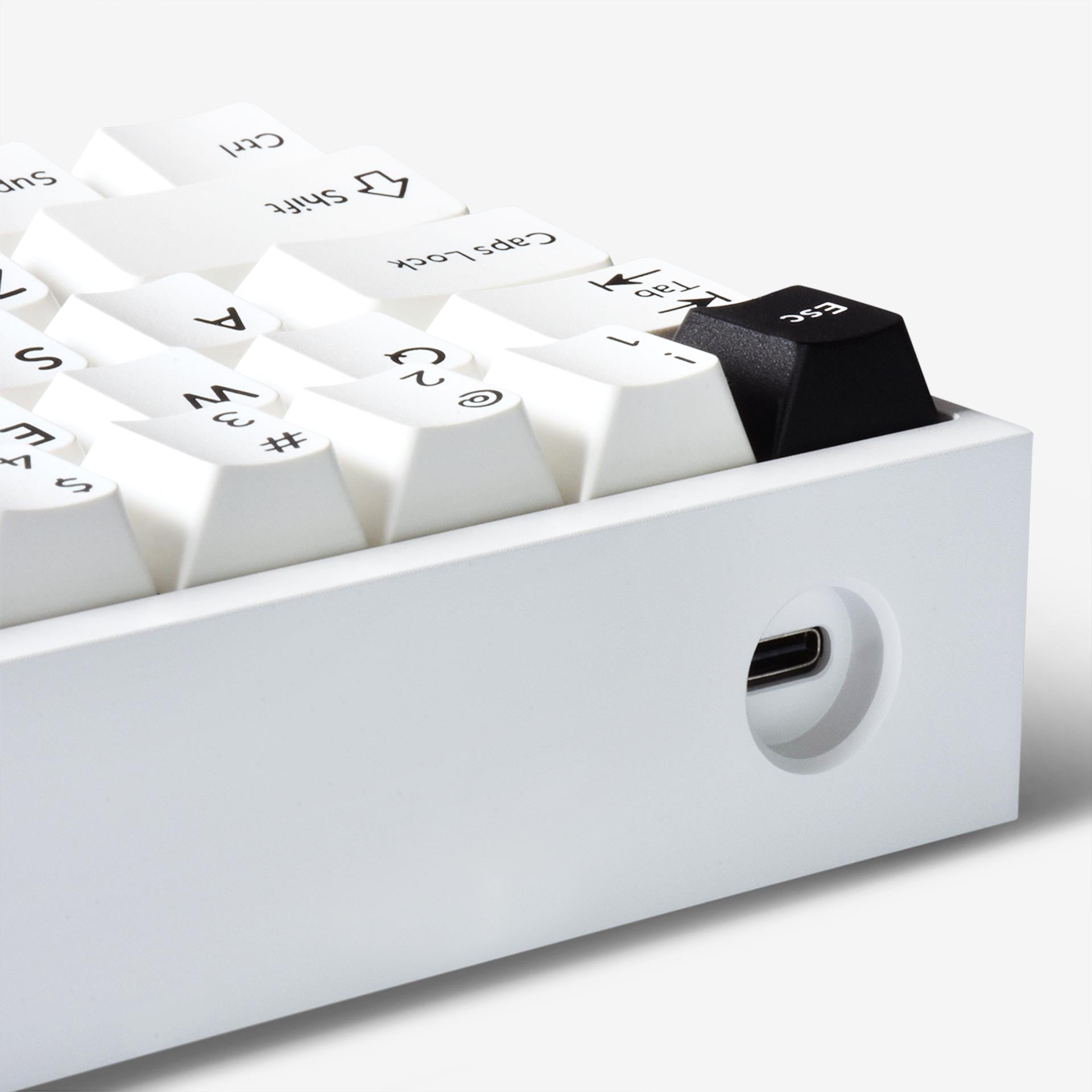 KBDfans TOFU 60 E-White Aluminium Case – Aussie Keyboards