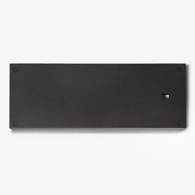 black tofu 60 kbdfans keyboard case back view