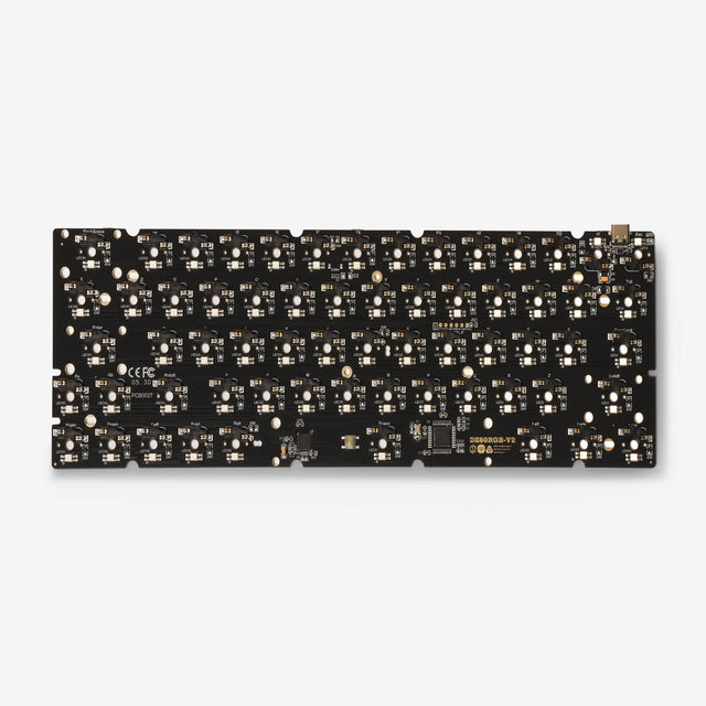 mechanical keyboard 60 PCB back view