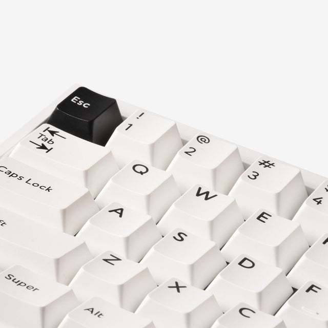 pbtfans bow keycaps in keyboard